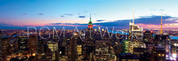 95cm x 33cm Aerial New York City von Shutterstock