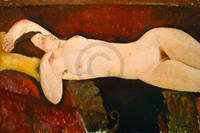 60cm x 40cm Akt einer schlafenden Frau       von Amadeo Modigliani