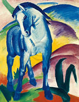 70cm x 90cm Blaues Pferd I                   von Franz Marc