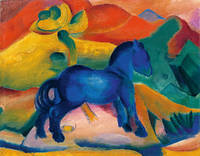 90cm x 70cm Blaues Pferdchen                 von Franz Marc