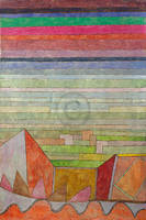 40cm x 60cm Blick in das Fruchtland          von Paul Klee
