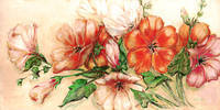 138cm x 69cm Brilliant Blossoms               von Elisabeth Krobs