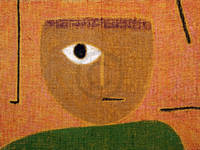80cm x 60cm Das Auge                         von Paul Klee