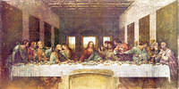 84cm x 42cm Das letzte Abendmahl             von Leonardo Da Vinci