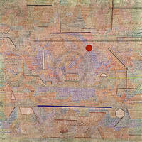 100cm x 100cm Das Licht und Etliches           von Paul Klee