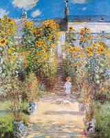60cm x 75cm Der Garten des Künstlers         von Claude Monet