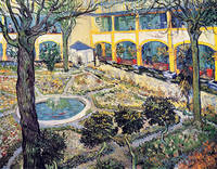 78cm x 61cm Der Garten des Maison de Santè   von Vincent Van Gogh