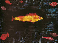 83cm x 62cm Der goldene Fisch                von Paul Klee