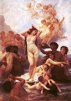 60cm x 86cm Die Geburt der Venus             von William Bouguereau