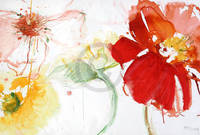 100cm x 67cm Flowerplay                       von Mona Arnold
