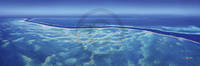 100cm x 33cm Great Barrier Reef III           von John Xiong