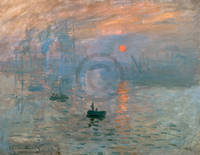 64cm x 50cm Impression (Sonnenaufgang)       von Claude Monet