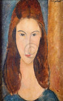 45cm x 72cm Jeanne Hebuterne                 von Amadeo Modigliani