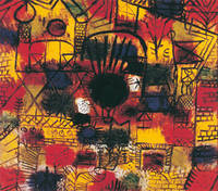 70cm x 62cm Komposition mit schwazem Punkt   von Paul Klee