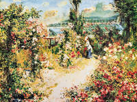 82cm x 62cm La Serre                         von Auguste Renoir
