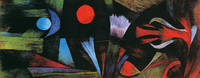90cm x 35cm Landschaft bei Vollmond          von Paul Klee