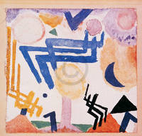76cm x 73cm Landschaftliches Hieroglyph      von Paul Klee