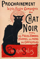 28cm x 43cm Le Chat Noir                     von Théophile Alexa Steinlen