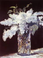 60cm x 80cm Lilas                            von Edouard Manet