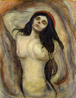 100cm x 129cm Madonna                          von Edvard Munch