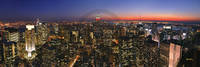 150cm x 50cm Manhattan night views            von John Xiong