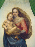 60cm x 80cm Maria mit dem Kind               von Raffael