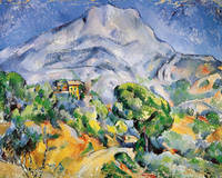 75cm x 60cm Montagne Saint-Victoire          von Paul Cézanne