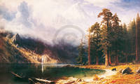 90cm x 54cm Mount Corcoran                   von Albert Bierstadt