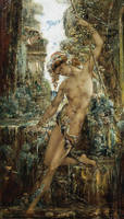 40cm x 70cm Narziss                          von Gustave Moreau