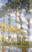 100cm x 160cm Pappeln                          von Claude Monet