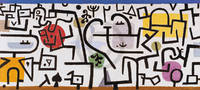 89cm x 40cm Reicher Hafen                    von Paul Klee