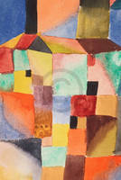 100cm x 150cm Rot/Grün Orange/Blau             von Paul Klee