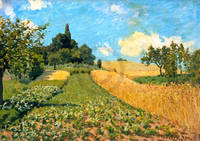 42cm x 30cm Sommerlandschaft                 von Alfred Sisley