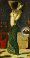 63cm x 120cm Tanzende Salome                  von Franz Von Stuck