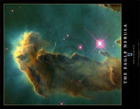 70cm x 90cm The Eagle Nebula                 von Hubble-Nasa