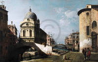 100cm x 63cm Venezianisches Capriccio         von Canaletto