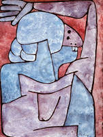 61cm x 81cm Verfluchende Frau                von Paul Klee