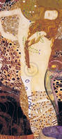 40cm x 90cm Wasserschlangen I                von Gustav Klimt