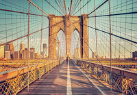 100cm x 70cm Brooklyn Bridge von Matthias Haker