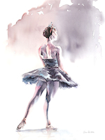 75cm x 100cm Ballet I von Aimee del Valle