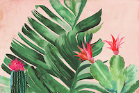 100cm x 66.67cm Tropical Paradise von Aimee Wilson