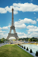 80cm x 120cm Eiffel Tower View III von Alan Blaustein