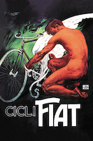 60cm x 90cm Cicli Fiat (Fiat Cycles) von Unknown