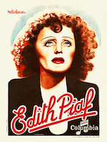75cm x 100cm Edith Piaf von Hollywood Photo Archive