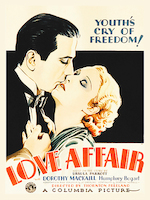 75cm x 100cm Bogart In Love Affair, 1932 von Hollywood Photo Archive