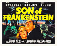 100cm x 80cm Son of Frankenstein von Hollywood Photo Archive