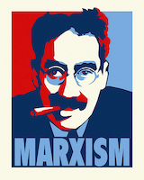 80cm x 100cm Groucho Marxism von Hollywood Photo Archive