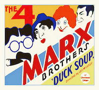 110cm x 100cm Marx Brothers - Duck Soup 06 von Hollywood Photo Archive