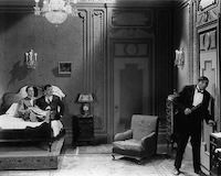 100cm x 80cm Laurel & Hardy - Do Detectives Think, 1927 von Hollywood Photo Archive