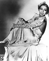 80cm x 100cm Josephine Baker von Hollywood Photo Archive